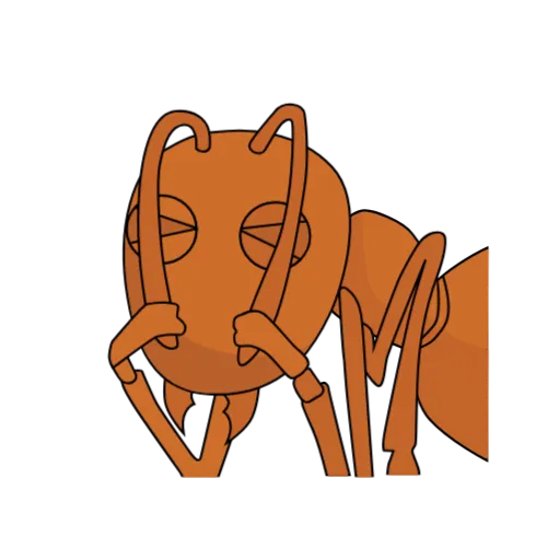 😨 Эмодзи «The Ants» для Telegram