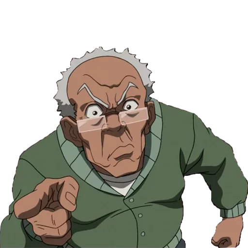 👇 Стикер «The Boondocks» для Telegram