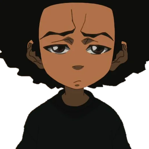 😕 Стикер «The Boondocks» для Telegram