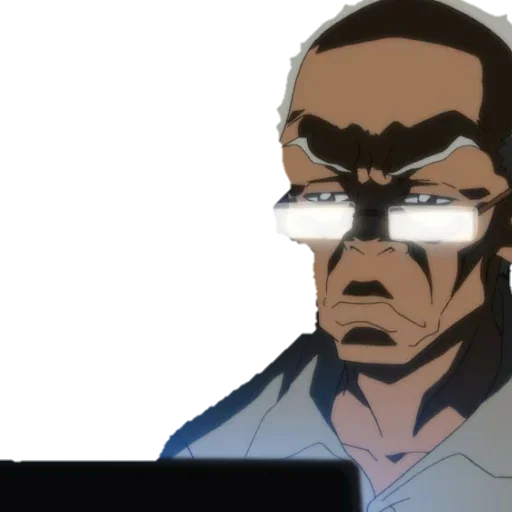 😑 Стикер «The Boondocks» для Telegram