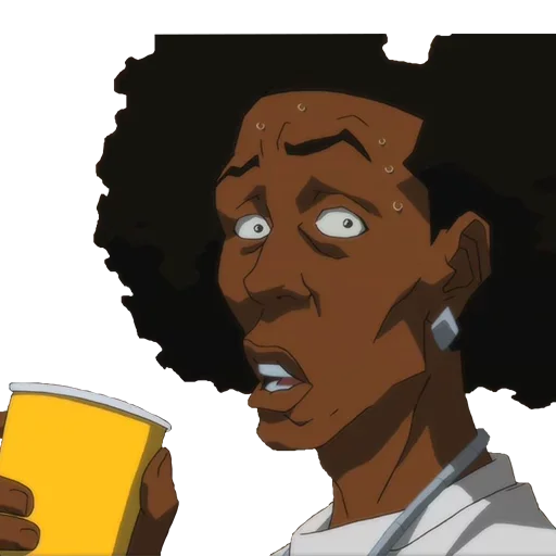 😰 Стикер «The Boondocks» для Telegram