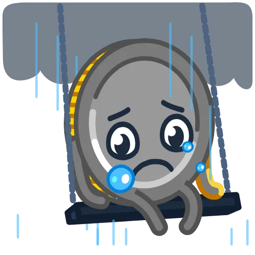 😢 Эмодзи «The Coins» для Telegram