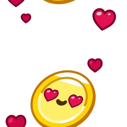 😘 Эмодзи «The Coins» для Telegram
