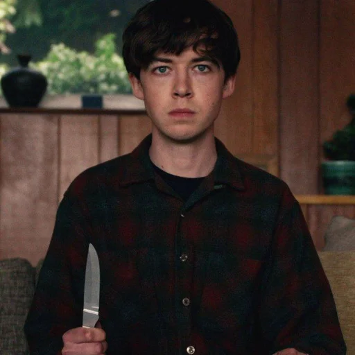 🔪 Стикер «The End Of The F***ing World» для Telegram