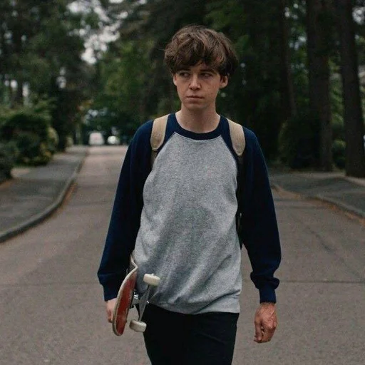 Стикерпак The End Of The F***ing World для Telegram — скачать