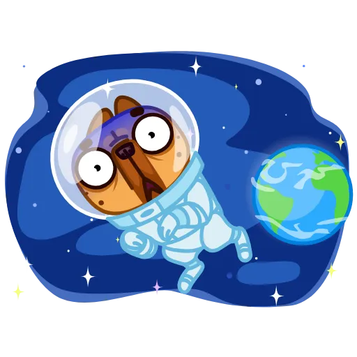 👨‍🚀 Эмодзи «Harry The Frenchie» для Telegram