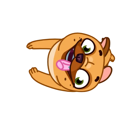😂 Эмодзи «Harry The Frenchie» для Telegram