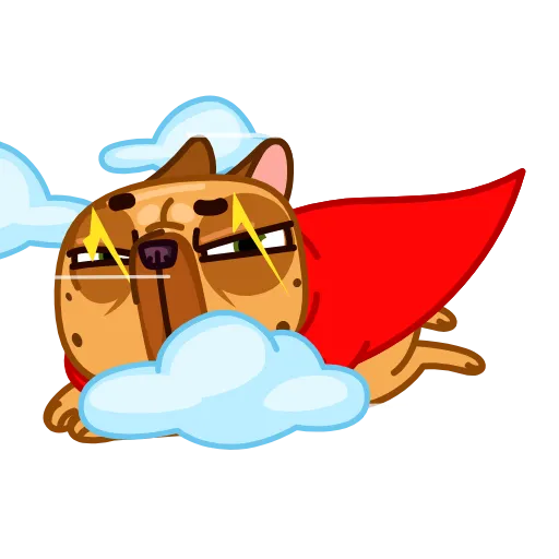 🦸‍♂ Эмодзи «Harry The Frenchie» для Telegram