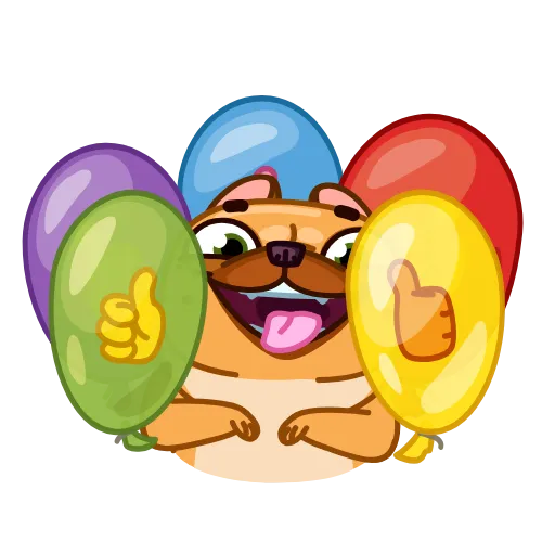 🎈 Эмодзи «Harry The Frenchie» для Telegram
