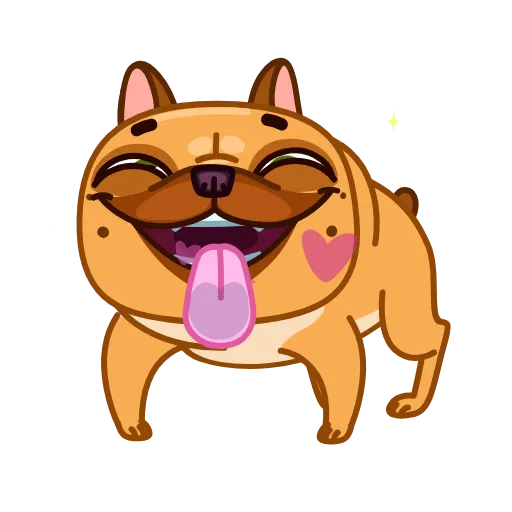 Эмодзи Harry The Frenchie для Telegram — скачать