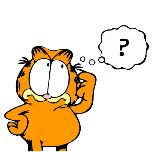 🤔 Эмодзи «Garfield» для Telegram