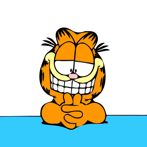 😬 Эмодзи «Garfield» для Telegram