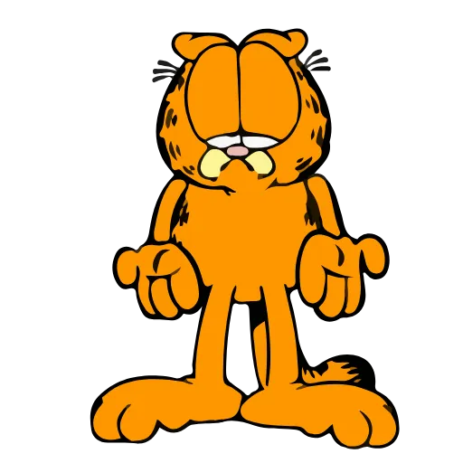 🤷‍♂️ Эмодзи «Garfield» для Telegram