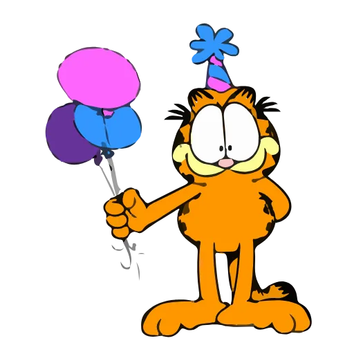 🥳 Эмодзи «Garfield» для Telegram
