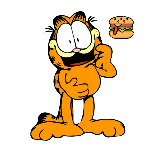 🍔 Эмодзи «Garfield» для Telegram