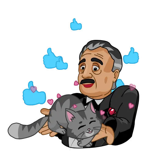 👍 Эмодзи «The Godfather» для Telegram
