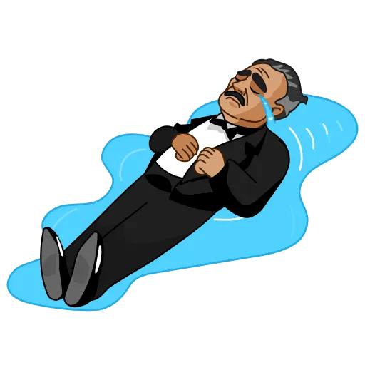 😭 Эмодзи «The Godfather» для Telegram