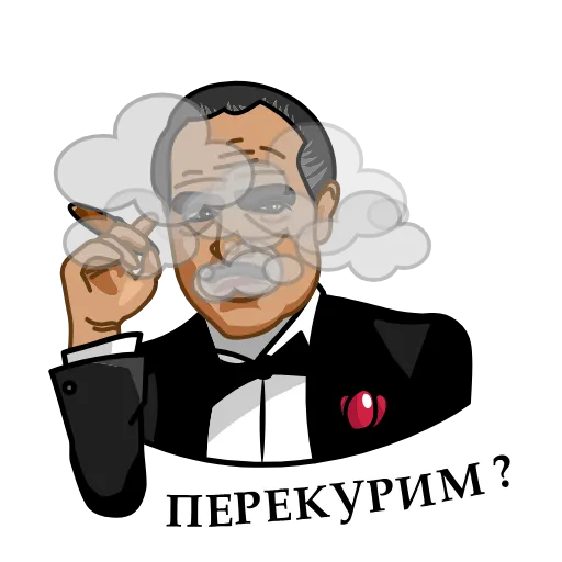 🚬 Эмодзи «The Godfather» для Telegram