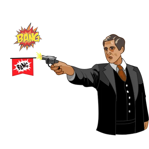 🔫 Эмодзи «The Godfather» для Telegram