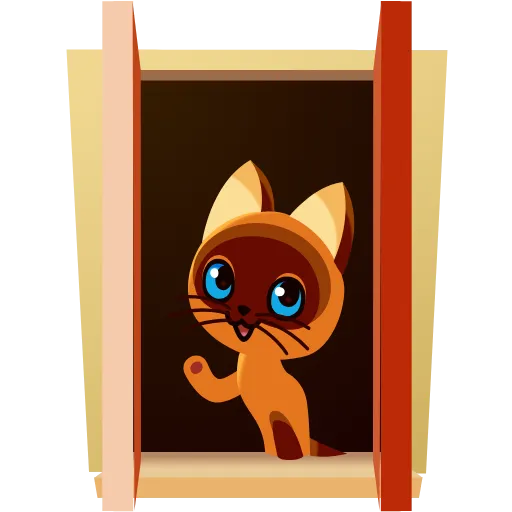 👋 Стикер «Kittengav» для Telegram