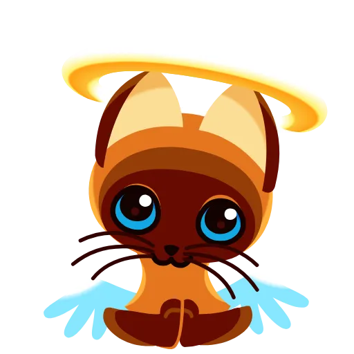 😇 Стикер «Kittengav» для Telegram