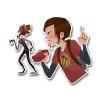 ☝️ Эмодзи «👋 Набор эмоджи по игре «The Last Of US»» для Telegram