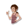 👍 Эмодзи «👋 Набор эмоджи по игре «The Last Of US»» для Telegram
