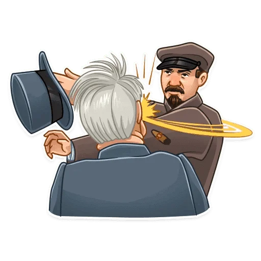 🤬 Стикер «Набор стикеров с Лениным» для Telegram
