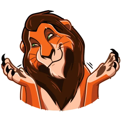🤗 Эмодзи «Simba» для Telegram