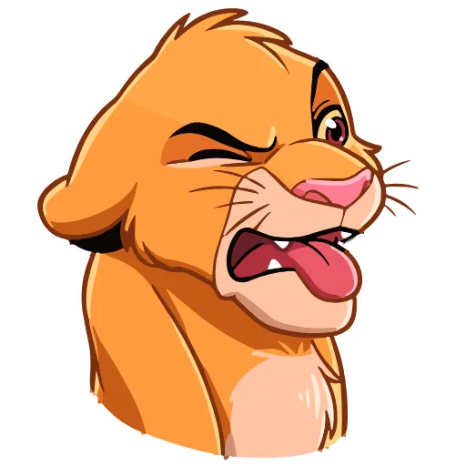 😜 Эмодзи «Simba» для Telegram