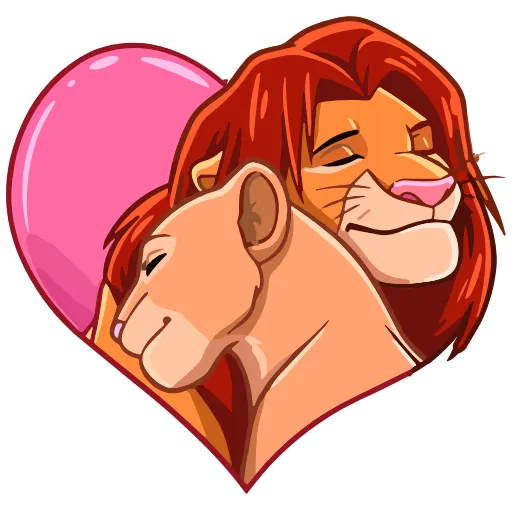 ❤️ Эмодзи «Simba» для Telegram