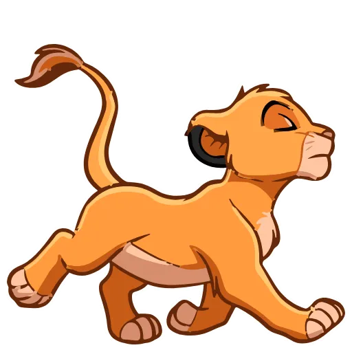 👋 Эмодзи «Simba» для Telegram