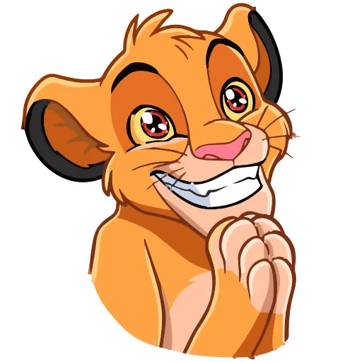 🤩 Эмодзи «Simba» для Telegram