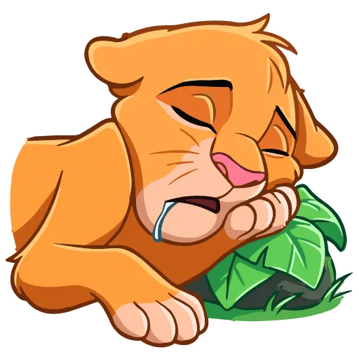 🥱 Эмодзи «Simba» для Telegram