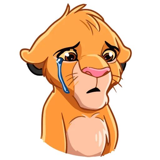 😢 Эмодзи «Simba» для Telegram