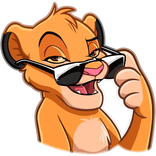 😎 Эмодзи «Simba» для Telegram