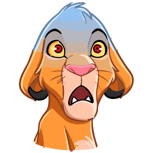 😨 Эмодзи «Simba» для Telegram