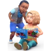 🚸 Эмодзи «💚 Набор эмоджи по игре «The Sims Симс»» для Telegram