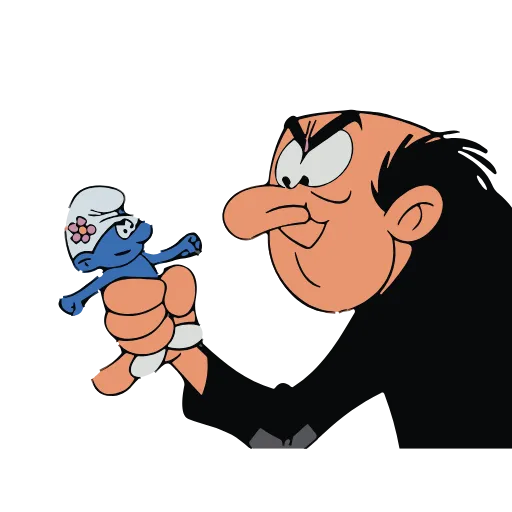 😈 Эмодзи «The Smurfs» для Telegram
