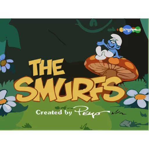 Стикерпак The Smurfs для Telegram