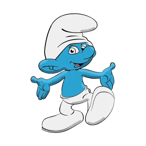 🙌 Эмодзи «The Smurfs» для Telegram