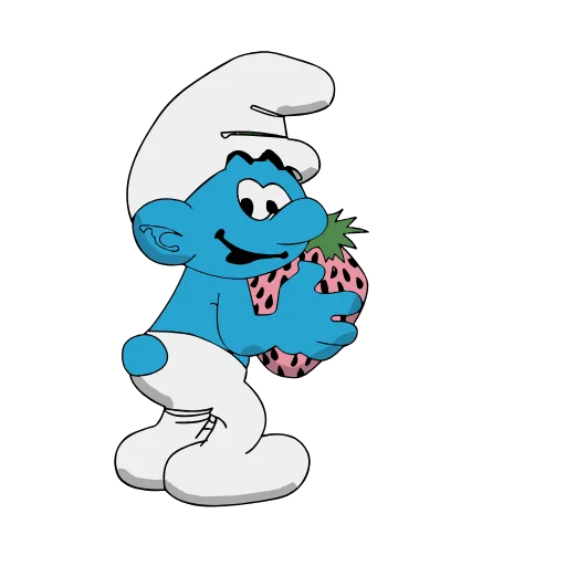 🍓 Эмодзи «The Smurfs» для Telegram