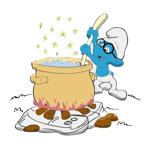 👨‍🍳 Эмодзи «The Smurfs» для Telegram