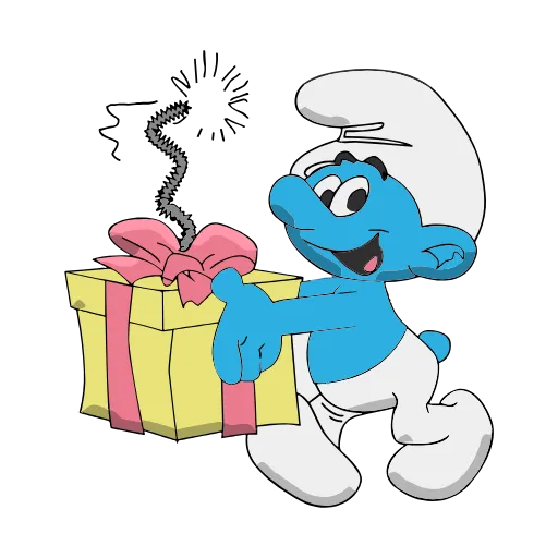 🎁 Эмодзи «The Smurfs» для Telegram