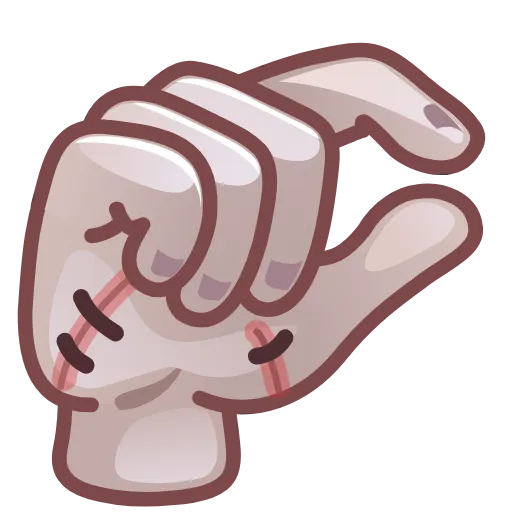 🤏 Эмодзи «The Thing Emoji» для Telegram