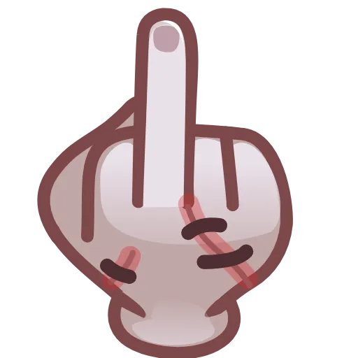 🖕 Эмодзи «The Thing Emoji» для Telegram