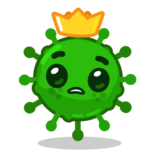 😘 Эмодзи «The Virus» для Telegram