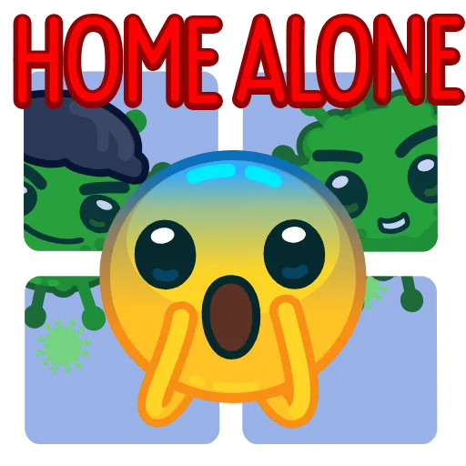 😱 Эмодзи «The Virus» для Telegram