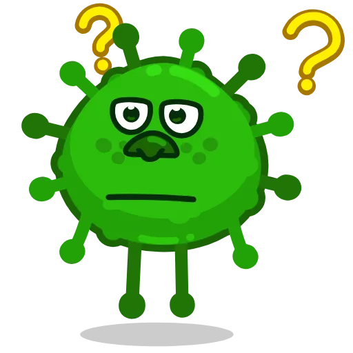 🤔 Эмодзи «The Virus» для Telegram