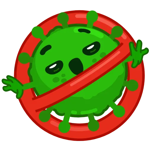 😏 Эмодзи «The Virus» для Telegram